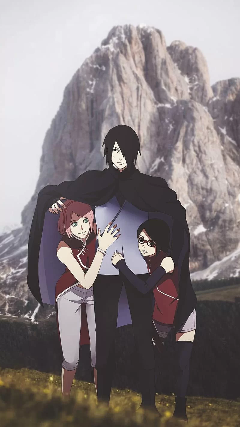 Free Download Naruto And Sasuke Family Wallpaper Page 462689 (800 x 1422)