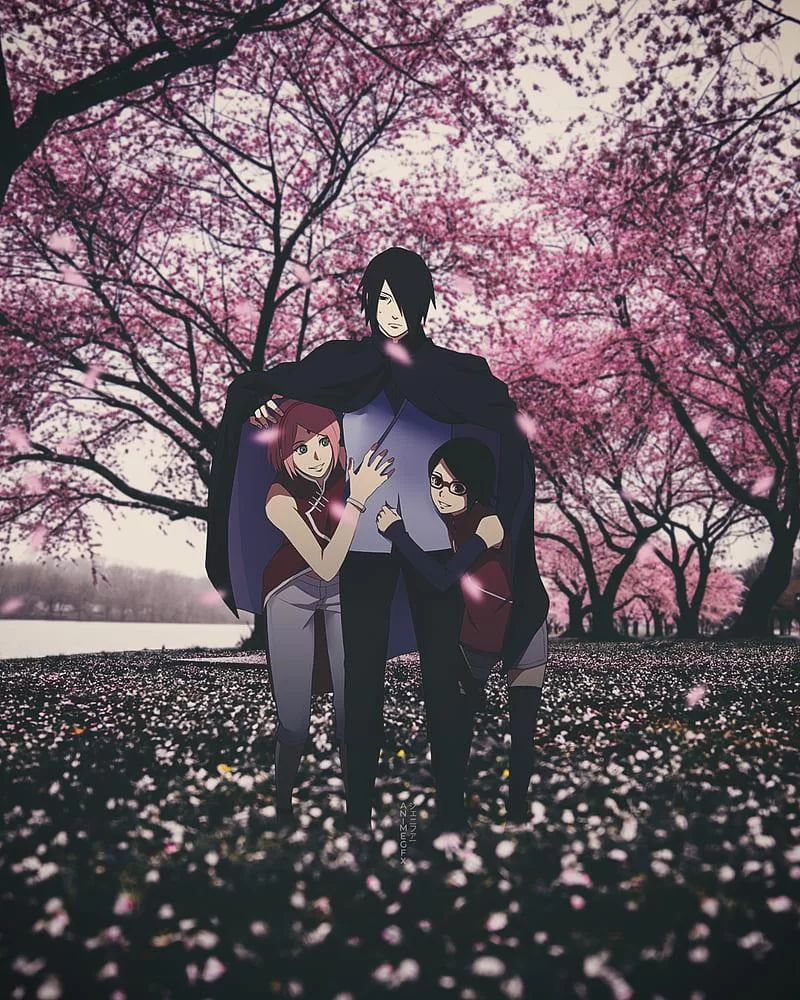 Free Download Naruto And Sasuke Family Wallpaper Page 462707 (800 x 1000)
