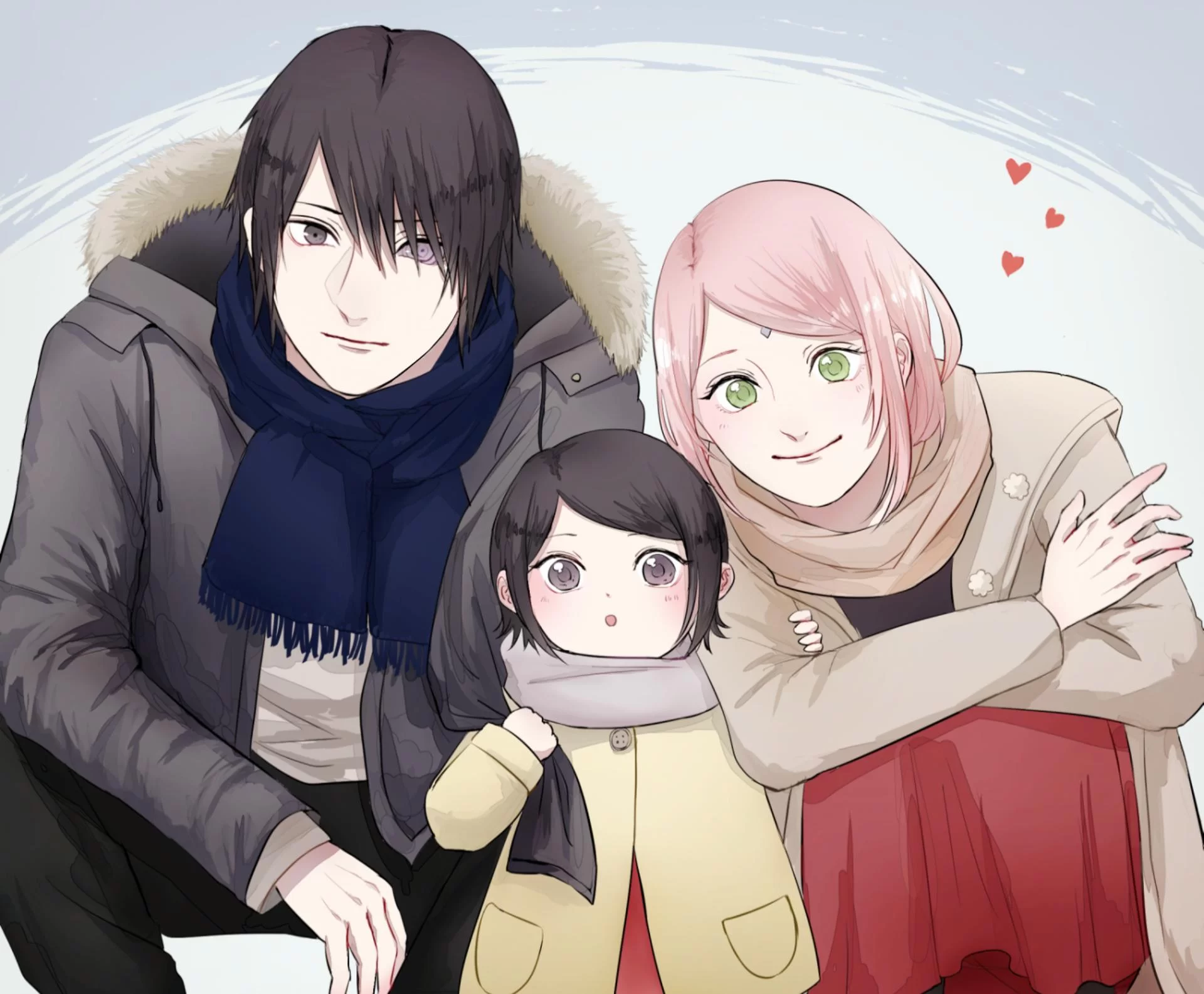 Free Download Naruto And Sasuke Family Wallpaper Page 462709 (1920 x 1585)