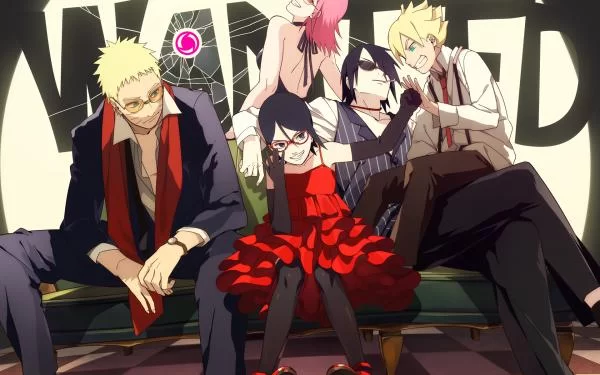 Free Download Naruto And Sasuke Family Wallpaper Page 462717 (600 x 375)