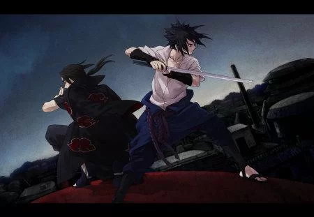 Free Download Naruto And Sasuke Family Wallpaper Page 462718 (450 x 311)