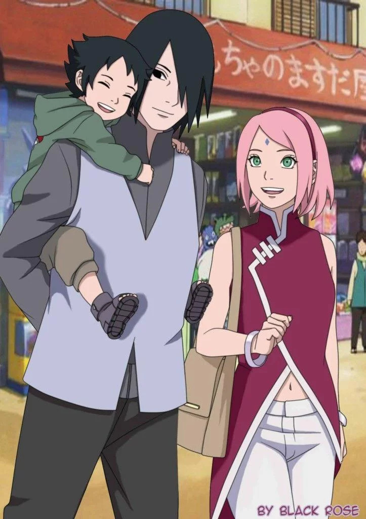 Free Download Naruto And Sasuke Family Wallpaper Page 462721 (723 x 1024)
