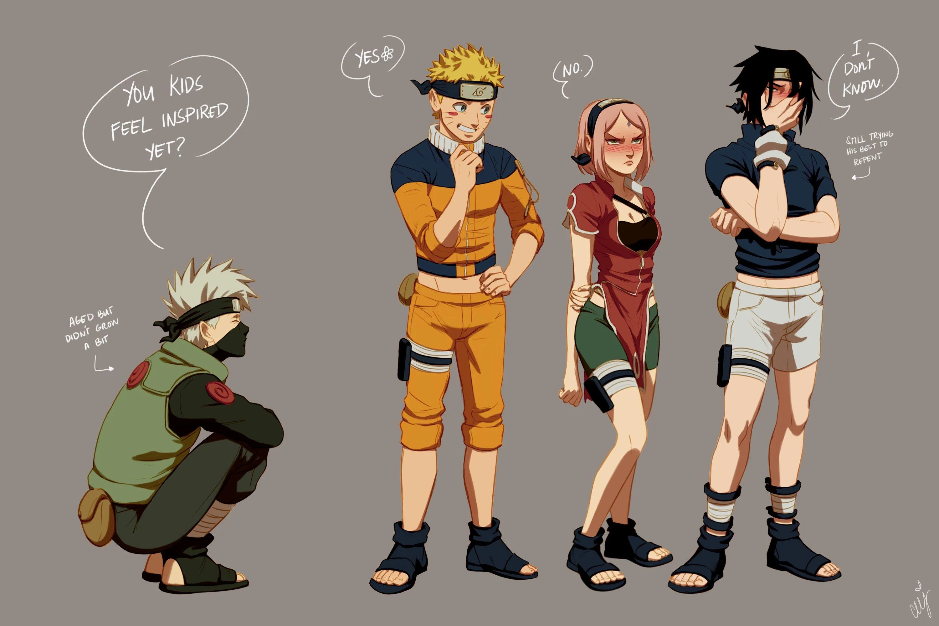 Free Download Naruto Team 7 Wallpaper Download Page 46390 (3000 x 2000)
