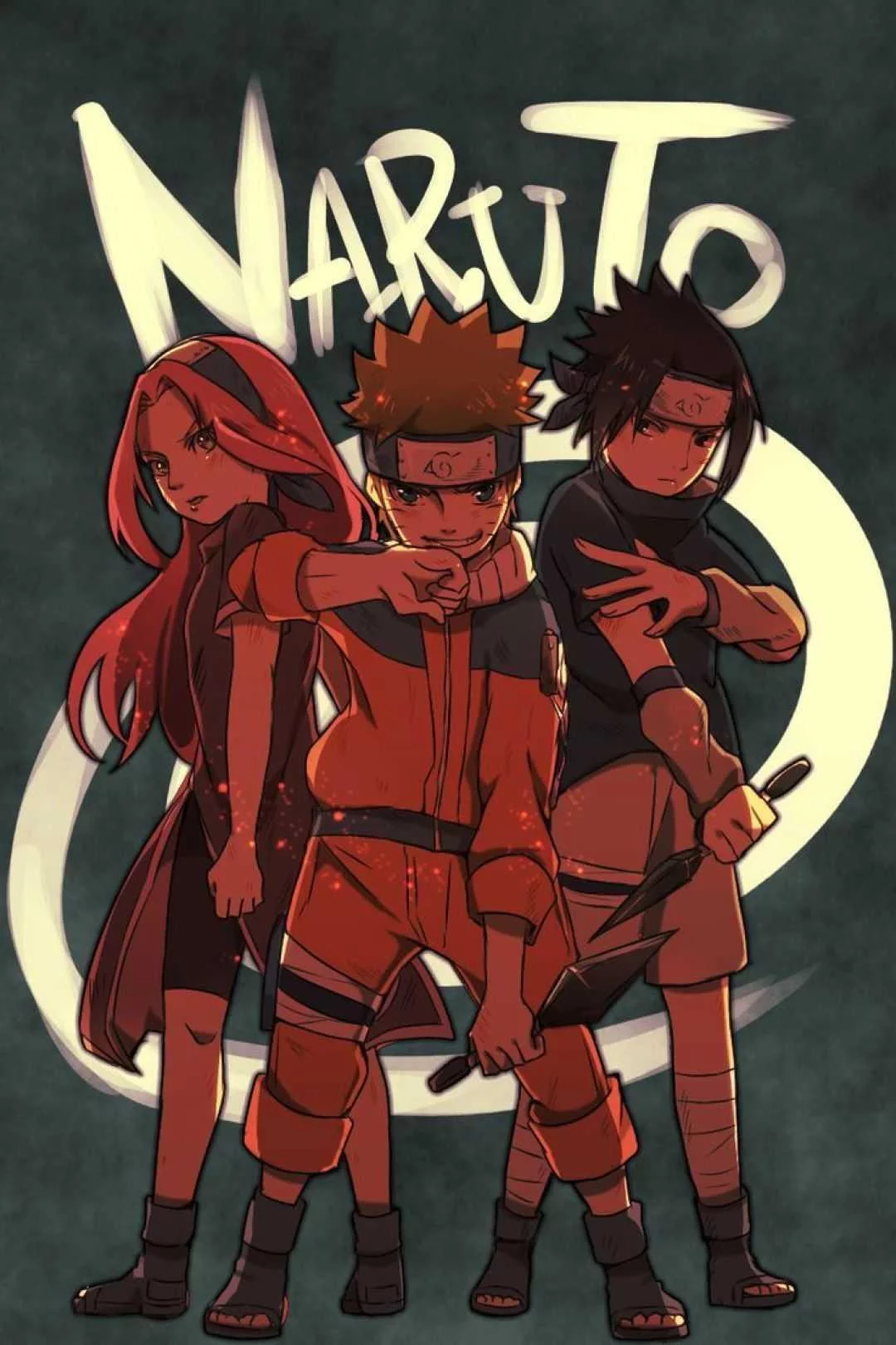 Free Download Naruto Team 7 Wallpaper Page 46419 (1080 x 1620)