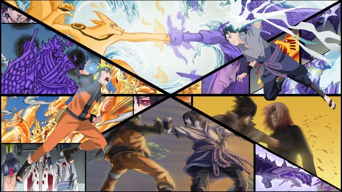 Free Download Naruto And Sasuke Fighting Live Wallpaper Page 464306 (1191 x 670)