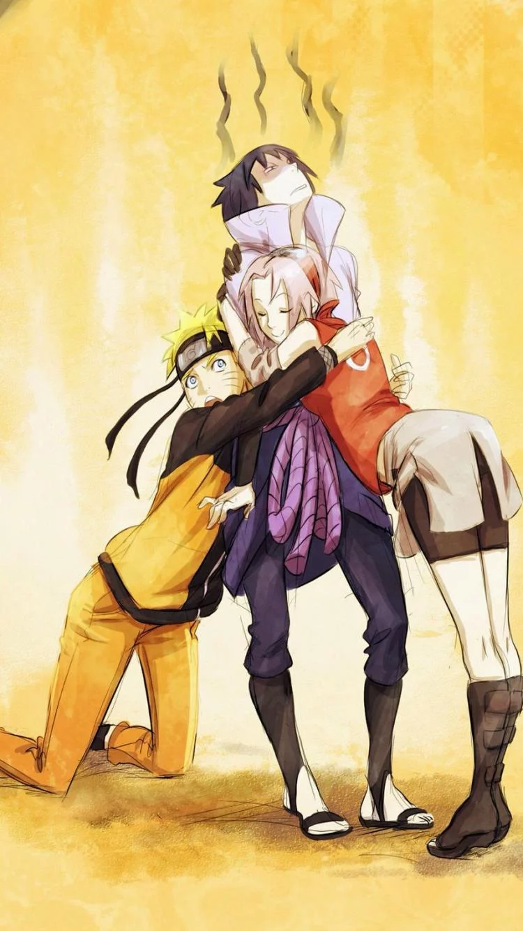 Free Download Naruto Team 7 Wallpaper Page 46431 (750 x 1334)