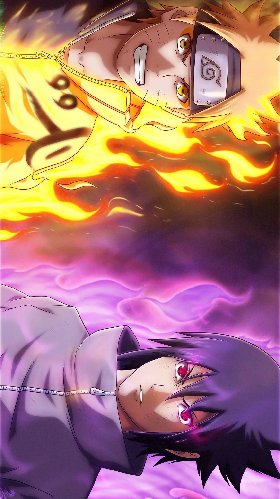 Free Download Naruto And Sasuke Fight Wallpaper Page 464345 (1152 x 2048)