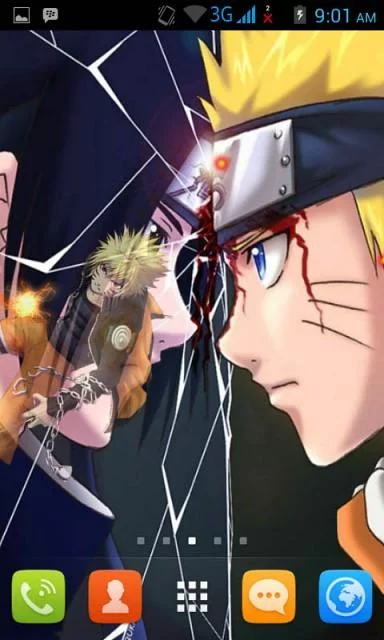 Free Download Naruto And Sasuke Final Battle Live Wallpaper Page 464425 (384 x 640)