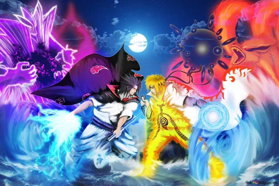Free Download Naruto And Sasuke Final Battle Wallpaper Page 464439 (1152 x 768)