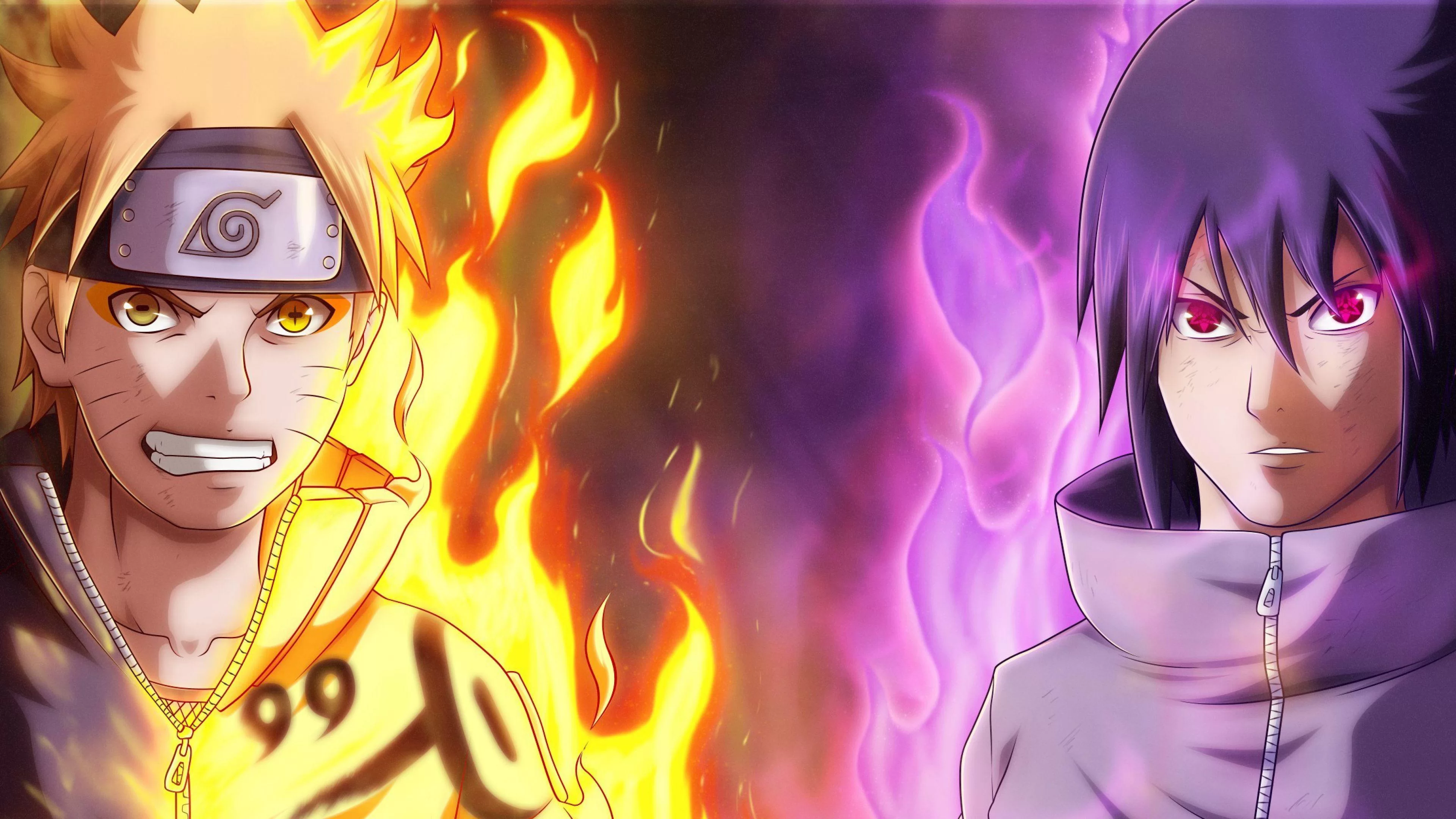 Free Download Naruto And Sasuke Final Battlehd Wallpaper Page 464499 (3840 x 2160)