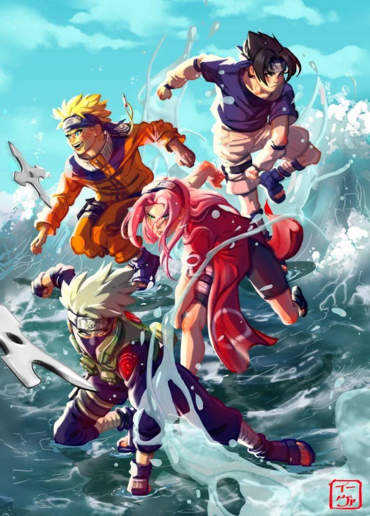 Free Download Naruto Team 8 Wallpaper Page 46476 (750 x 1045)