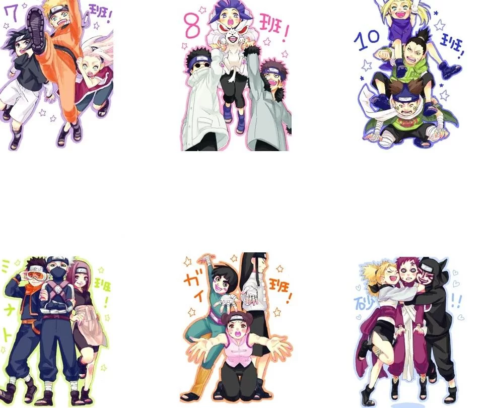 Free Download Naruto Team 8 Wallpaper Page 46478 (967 x 810)