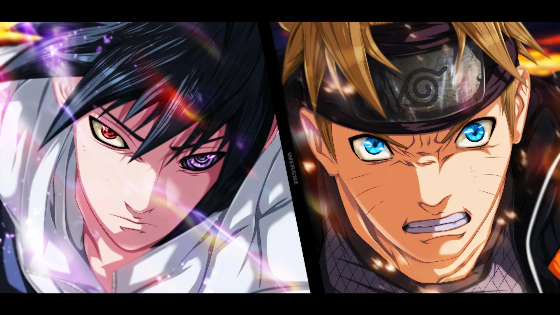 Free Download Naruto And Sasuke Final Fight Wallpaper Page 465867 (1920 x 1080)