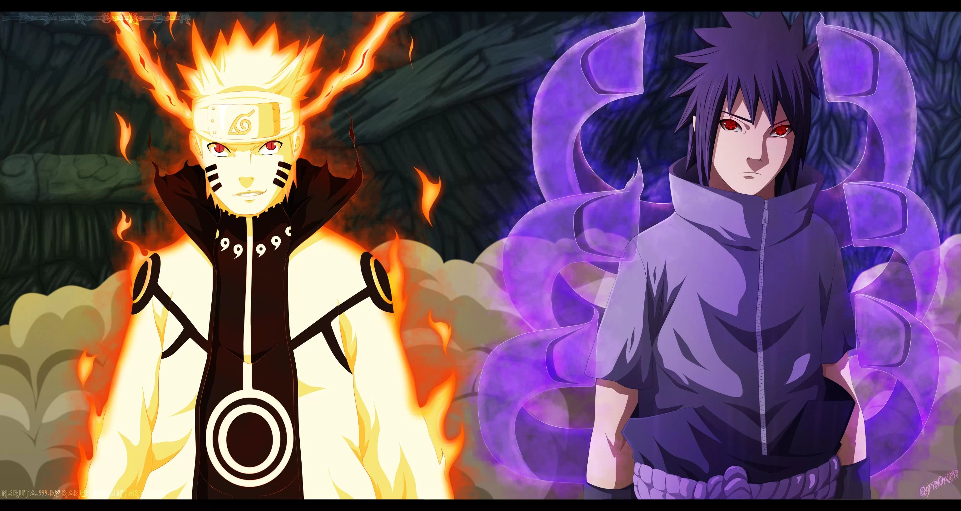 Free Download Naruto And Sasuke Full Hd Wallpaper Page 465949 (3078 x 1636)