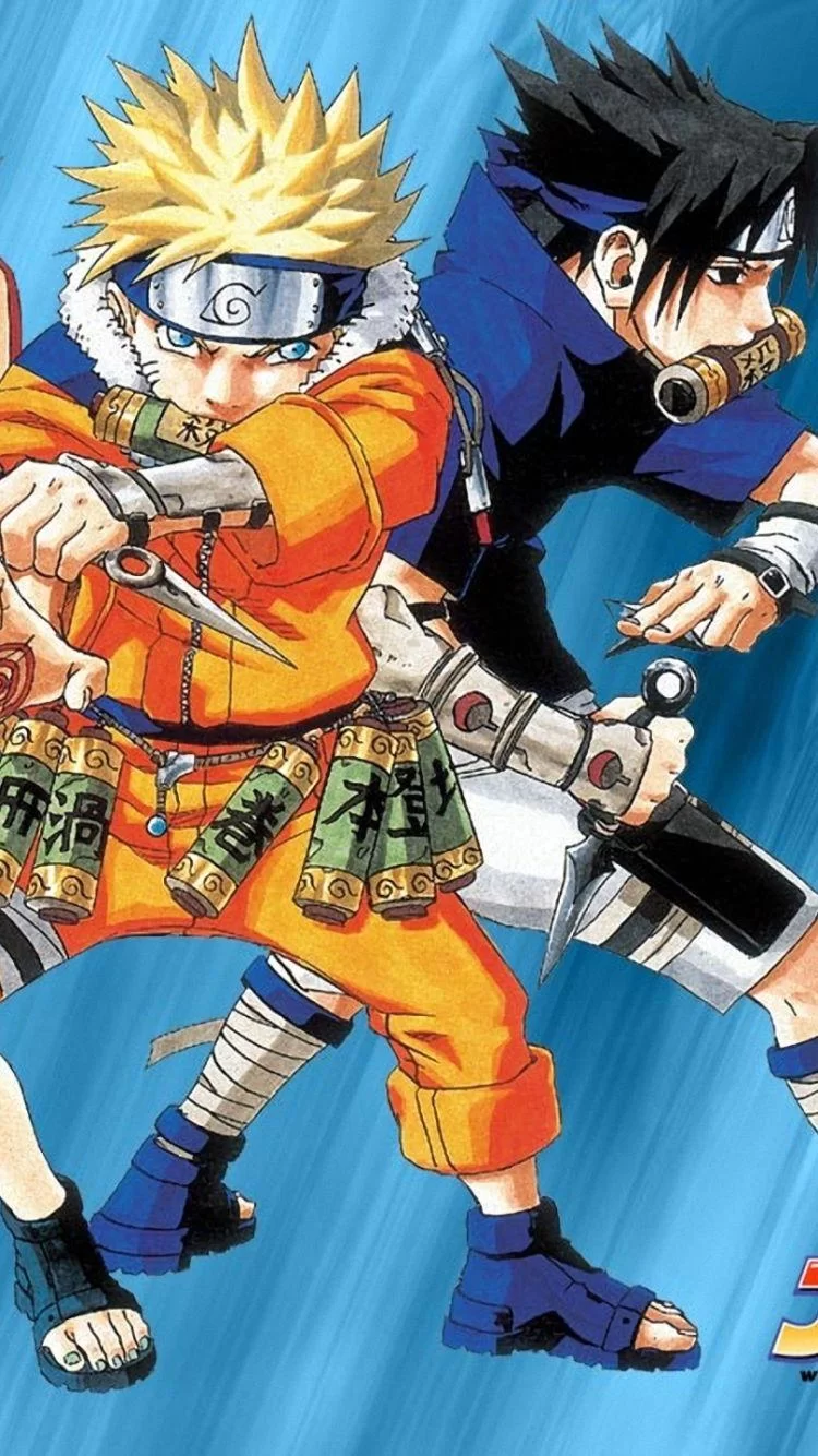 Free Download Naruto And Sasuke Hand Sign Wallpaper Page 466014 (750 x 1334)