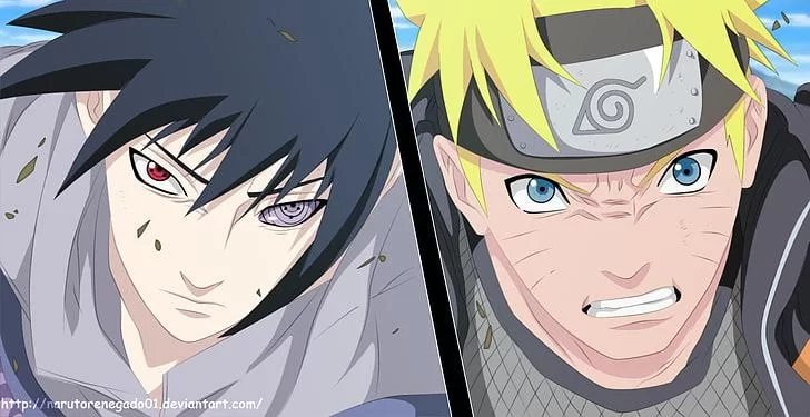 Free Download Naruto And Sasuke Head To Head Wallpaper Page 467433 (728 x 375)