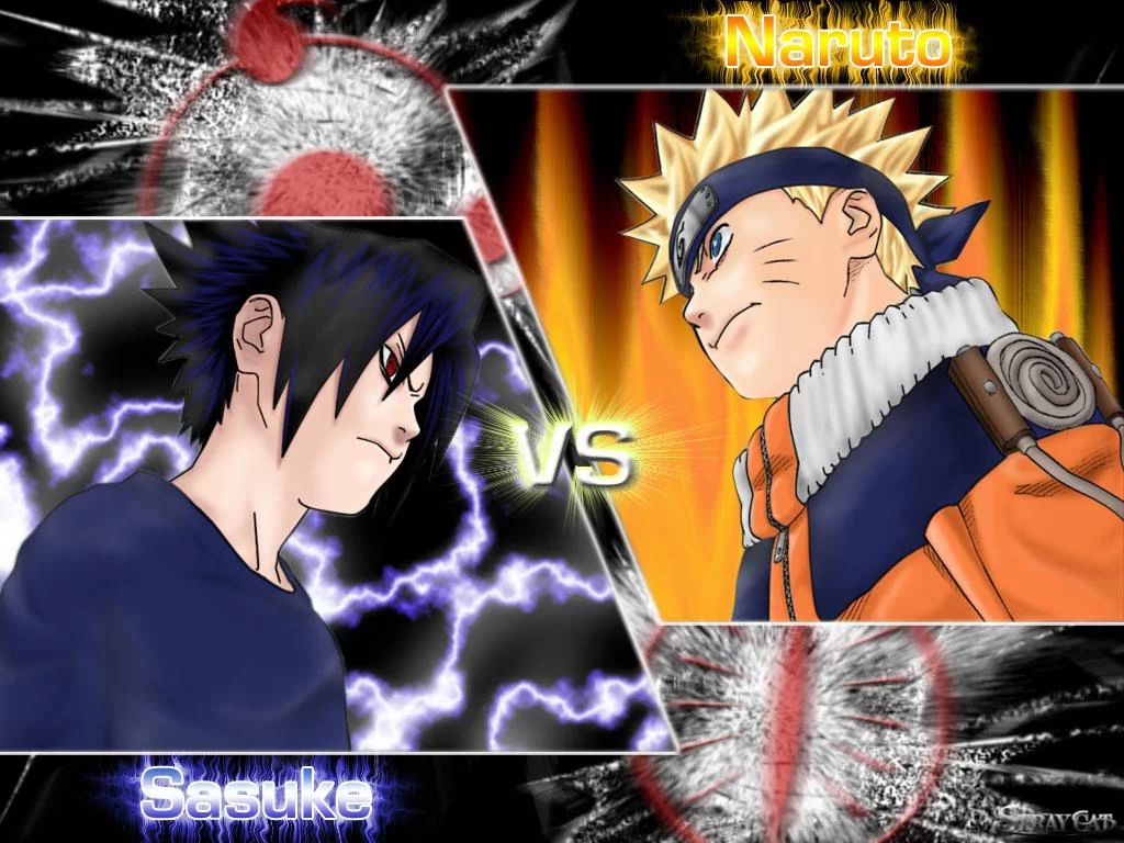 Free Download Naruto And Sasuke Head To Head Wallpaper Page 467438 (1024 x 768)