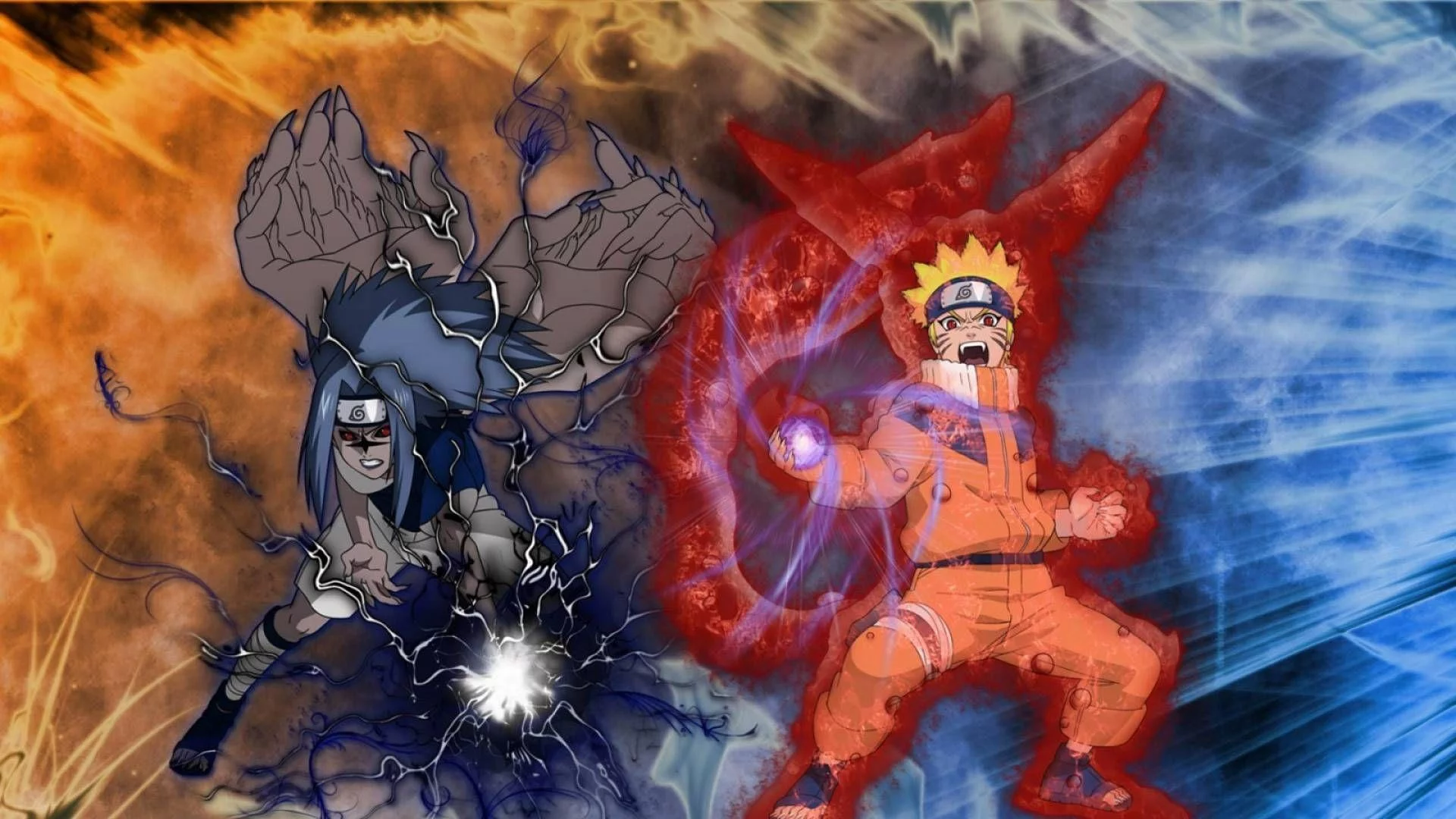 Free Download Naruto And Sasuke Wallpaper 1920x1080 Hd Page 467599 (1920 x 1080)
