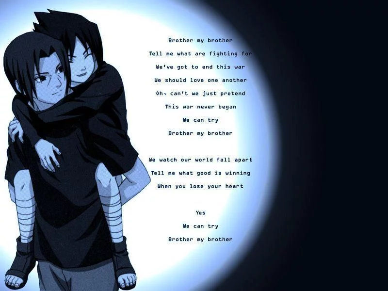 Free Download Naruto Itachi Carrying Sasuke Wallpaper Page 467638 (800 x 600)