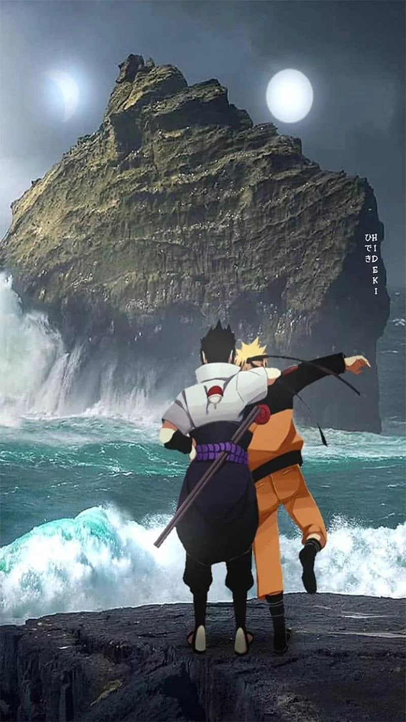 Free Download Naruto And Sasuke Sun And Moon Wallpaper Page 473040 (800 x 1422)