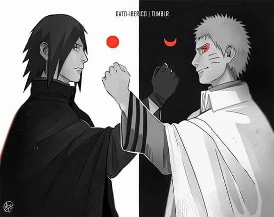 Free Download Naruto And Sasuke Sun And Moon Wallpaper Page 473076 (552 x 438)