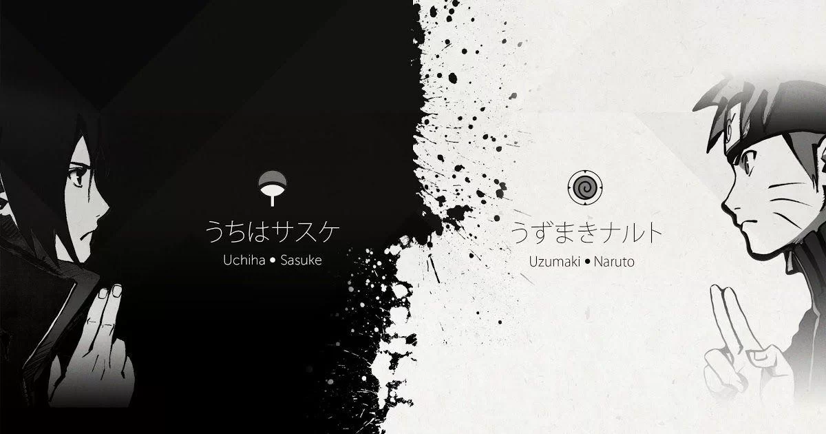 Free Download Naruto And Sasuke Sun And Moon Wallpaper Page 473077 (1200 x 630)