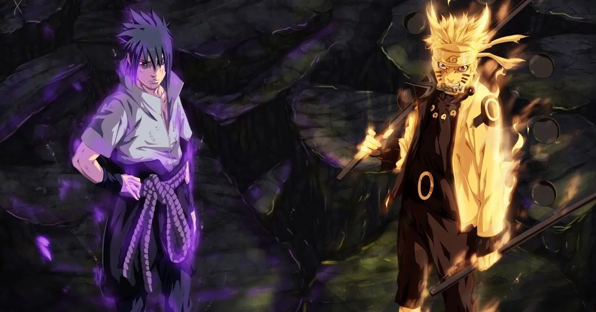 Free Download Naruto And Sasuke Sun And Moon Wallpaper Page 473092 (1200 x 630)
