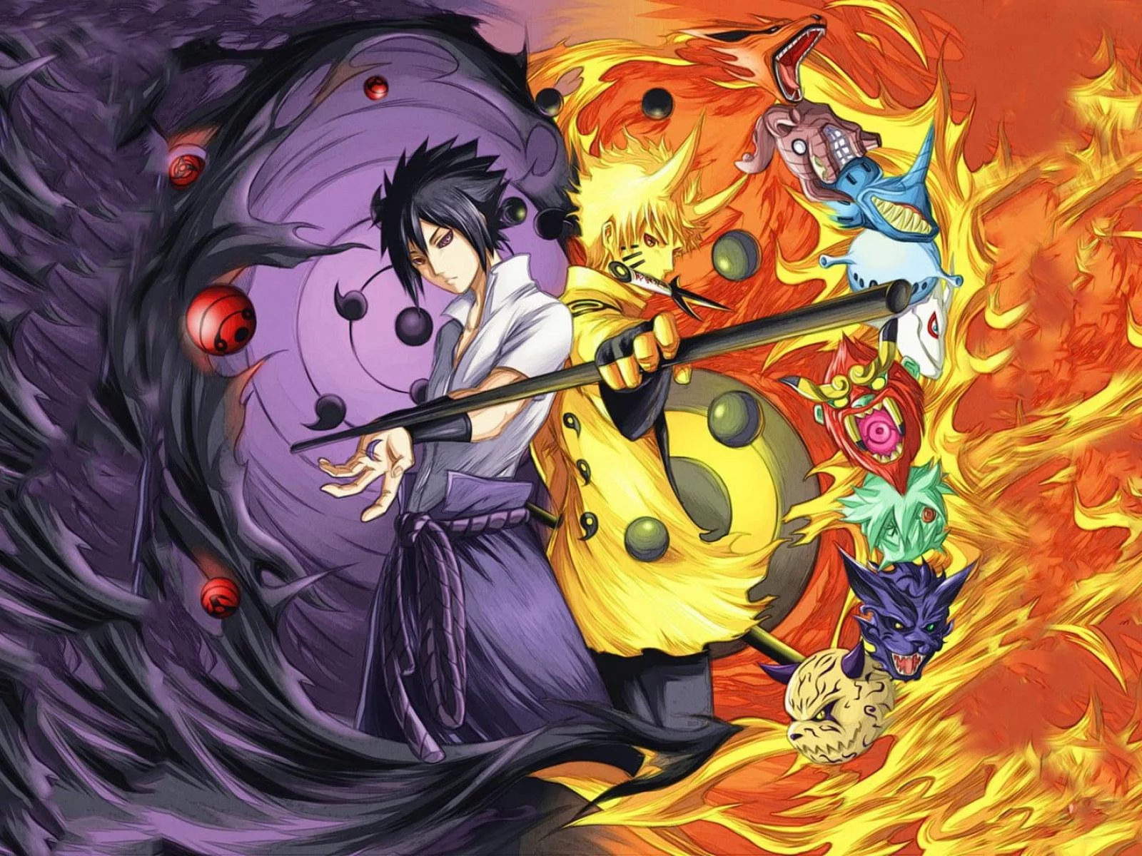 Free Download Naruto E Sasuke Vs Momoshiki Wallpaper Page 473220 (1600 x 1200)