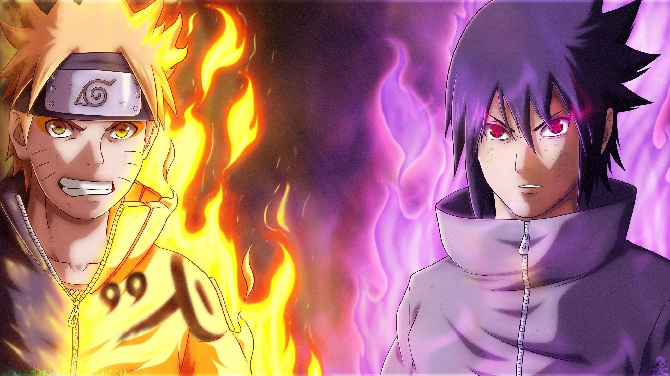 Free Download Naruto And Sasuke Vs Momoshiki Wallpaper Page 473226 (2568 x 1440)