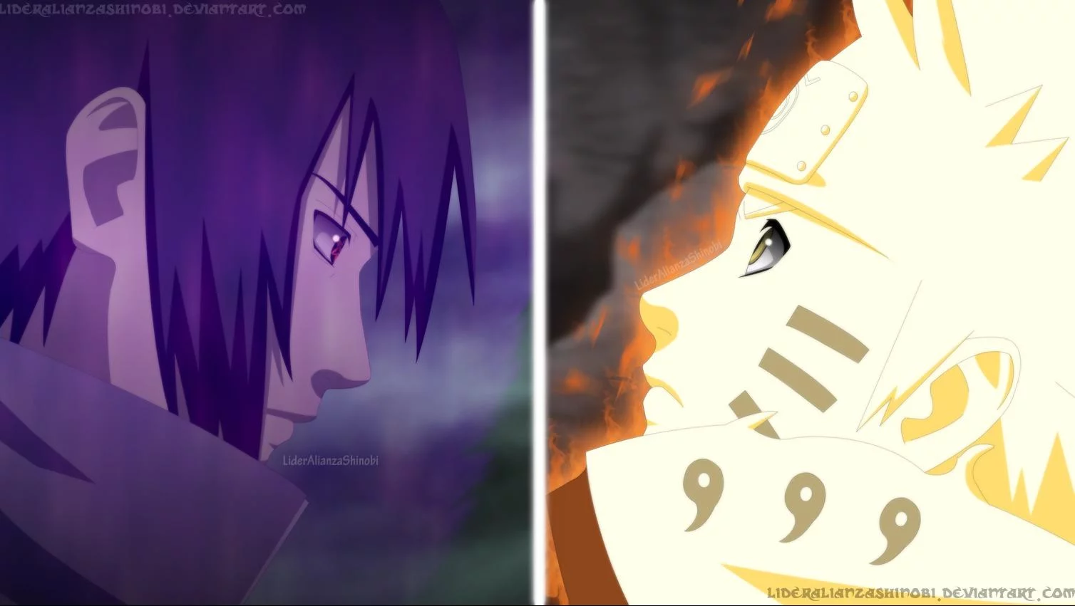 Free Download Naruto Vs Sasuke Batalla Final Wallpaper Page 47483 (1508 x 851)