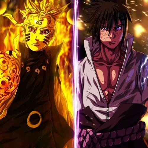 Free Download Naruto Vs Sasuke Batalla Final Wallpaper Page 47498 (500 x 500)