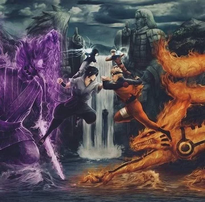 Free Download Naruto Vs Sasuke Batalla Final Wallpaper Page 47527 (720 x 709)