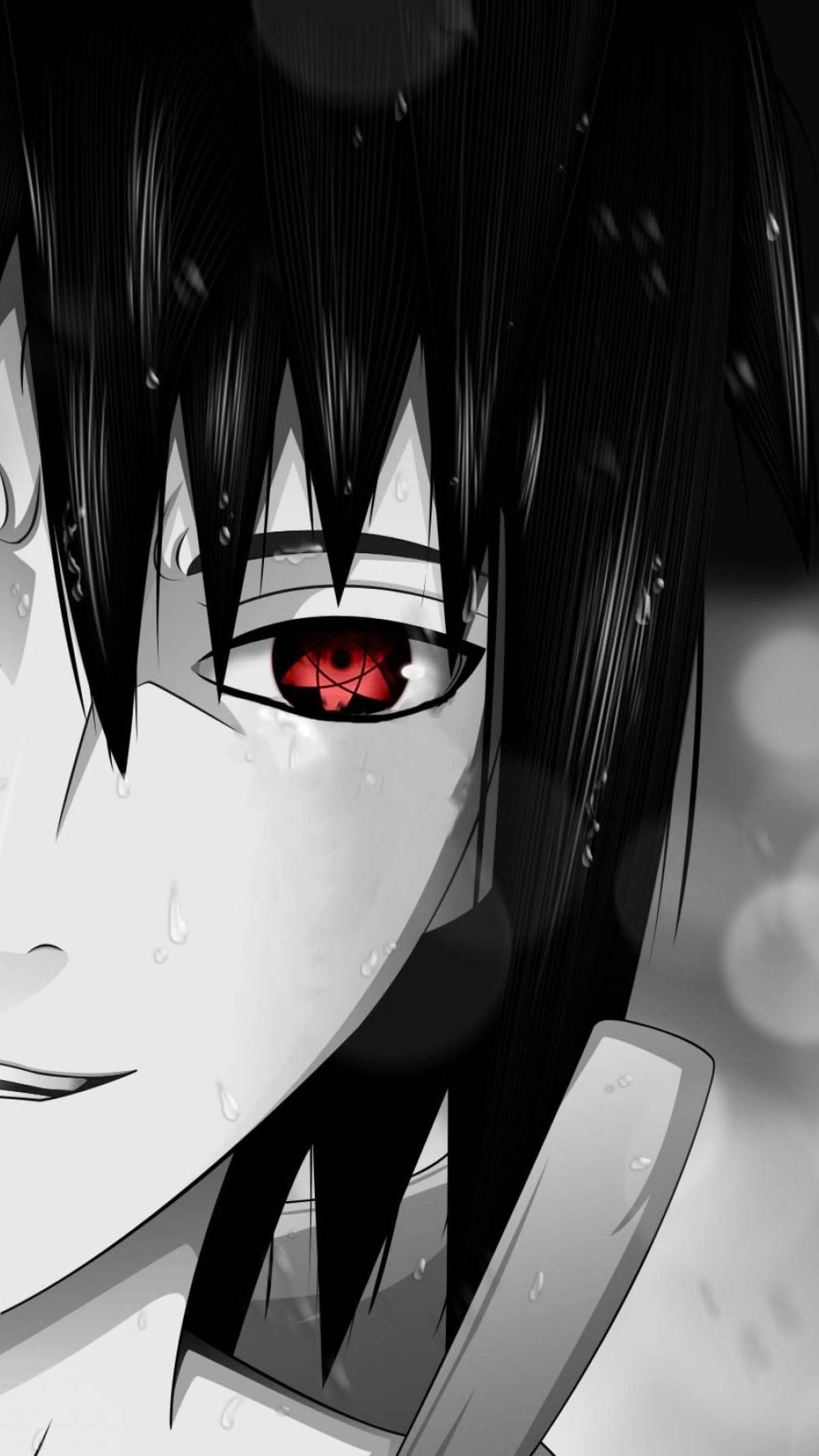 Free Download Naruto And Sasuke Wallpaper Black And White Page 475342 (2160 x 3840)