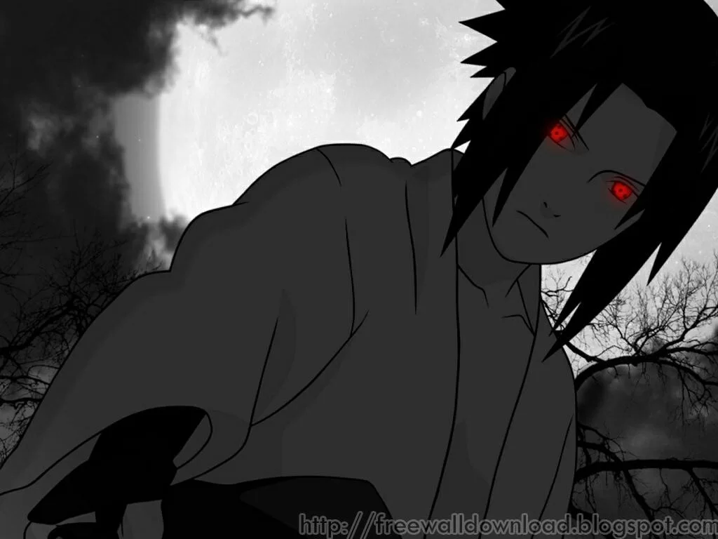 Free Download Naruto And Sasuke Wallpaper Black And White Page 475347 (1024 x 768)
