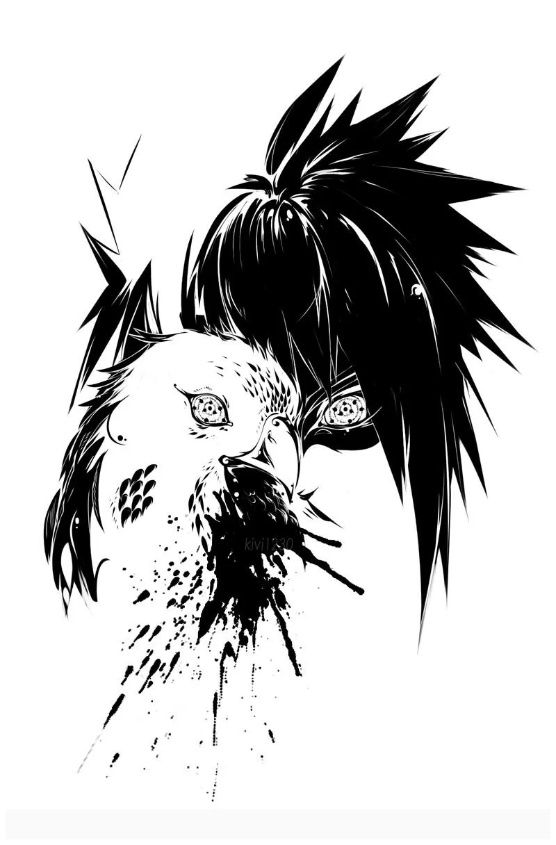Free Download Naruto And Sasuke Wallpaper Black And White Page 475357 (800 x 1216)