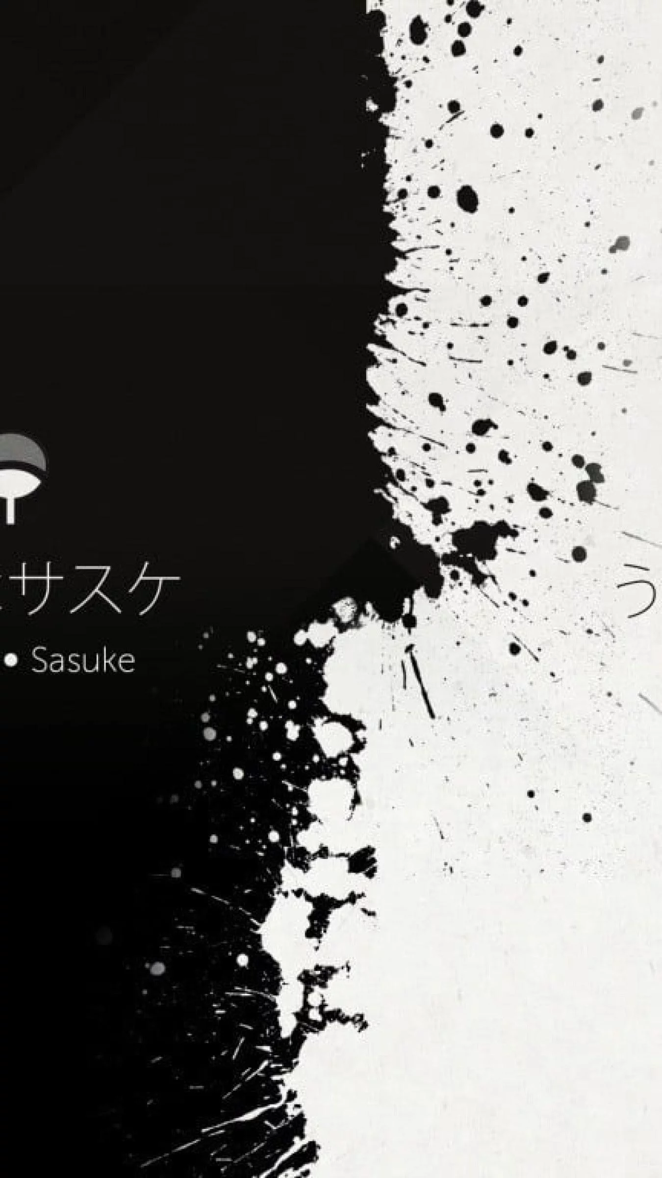 Free Download Naruto And Sasuke Wallpaper Black And White Page 475359 (1350 x 2400)
