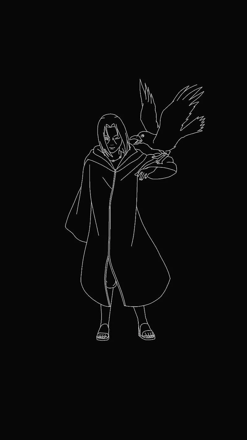 Free Download Naruto And Sasuke Wallpaper Black And White Page 475365 (800 x 1422)