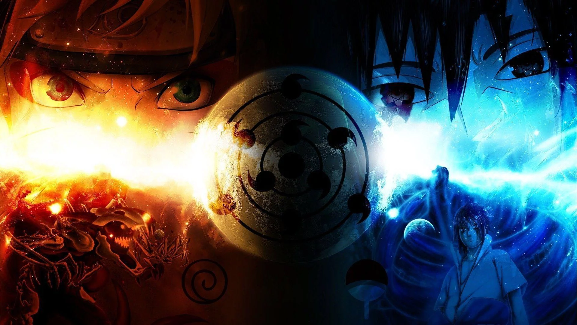 Free Download Naruto And Sasuke Wallpaper Cave Page 482138 (1920 x 1080)