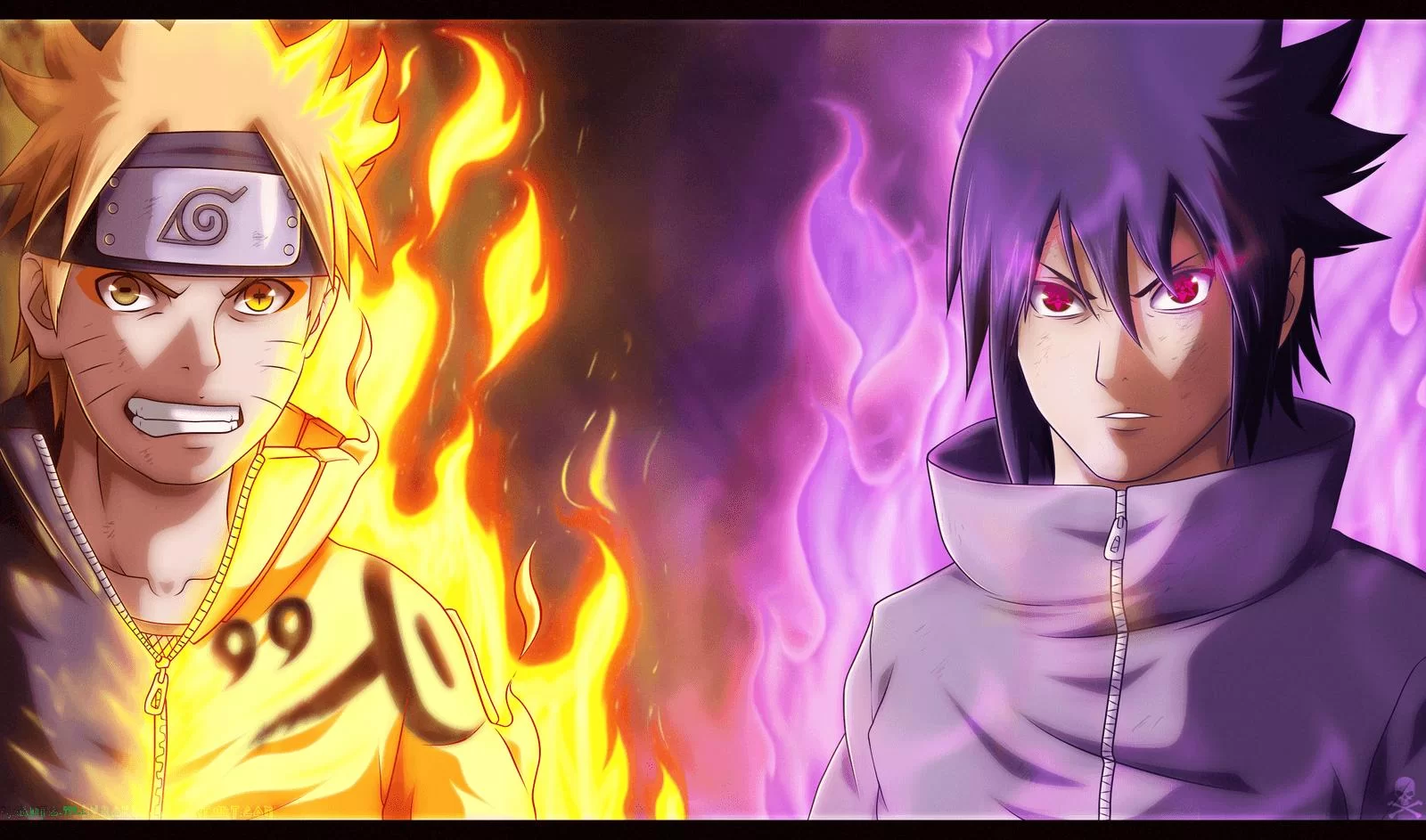 Free Download Naruto And Sasuke Wallpaper Fight Page 482425 (1600 x 943)