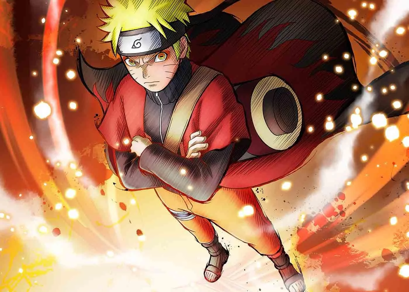 Free Download Naruto Nine Tails Sage Mode Wallpaper Page 4859 (1400 x 1000)