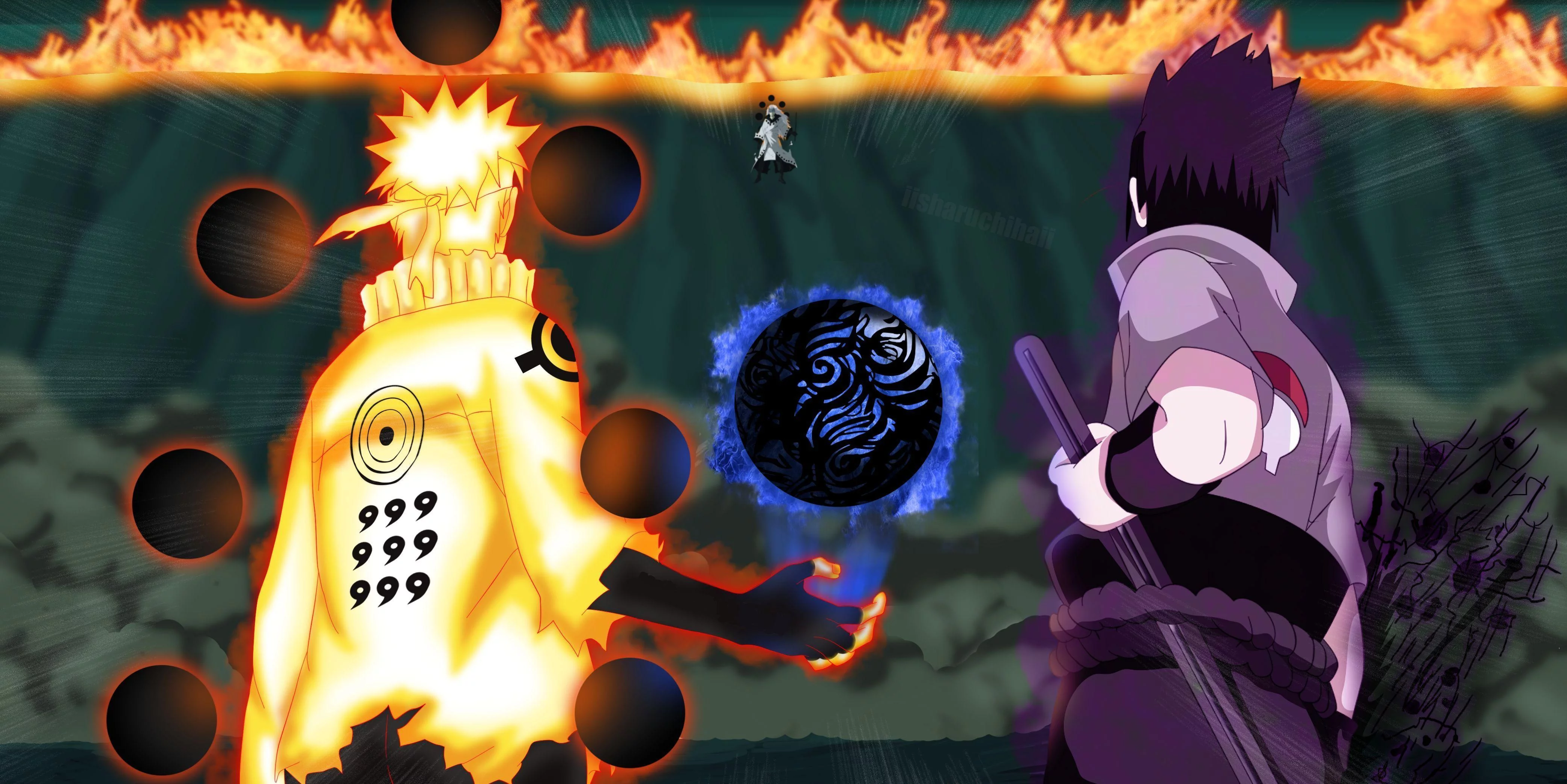 Free Download Naruto And Sasuke Wallpaper Ps4 Page 489611 (4167 x 2085)