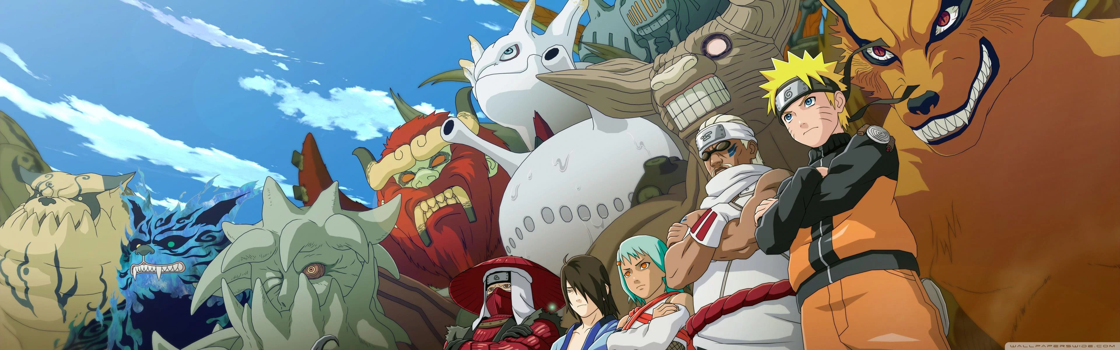 Free Download Naruto Anime Dual Wallpaper 3840x1200 Page 494080 (3840 x 1200)