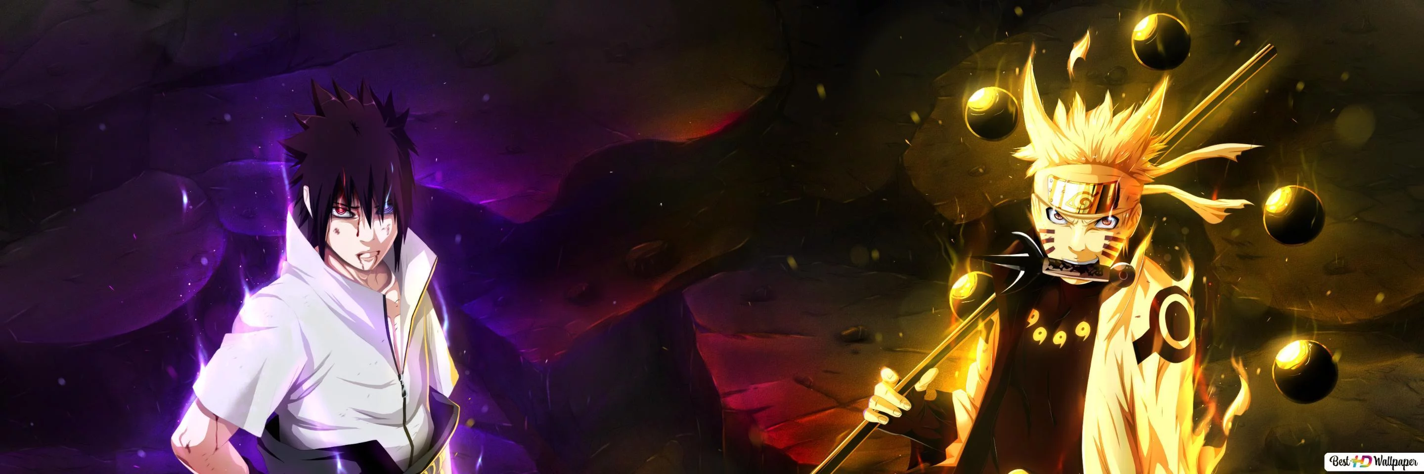 Free Download Naruto Wallpaper 3d Desktop Page 49640 (2880 x 960)
