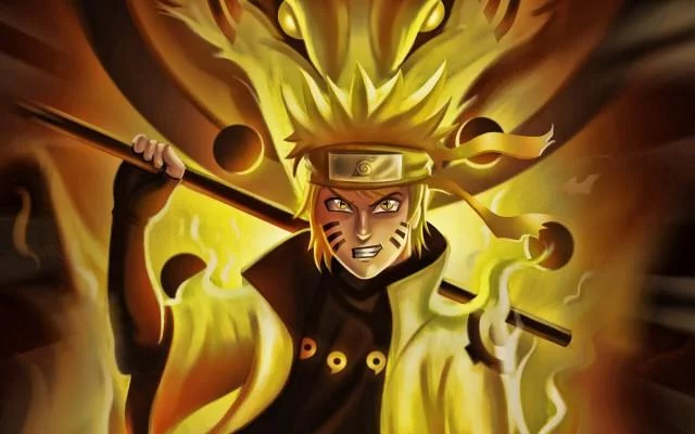 Free Download Naruto Desktop Wallpaper Kyuubi Mode Page 499132 (640 x 400)