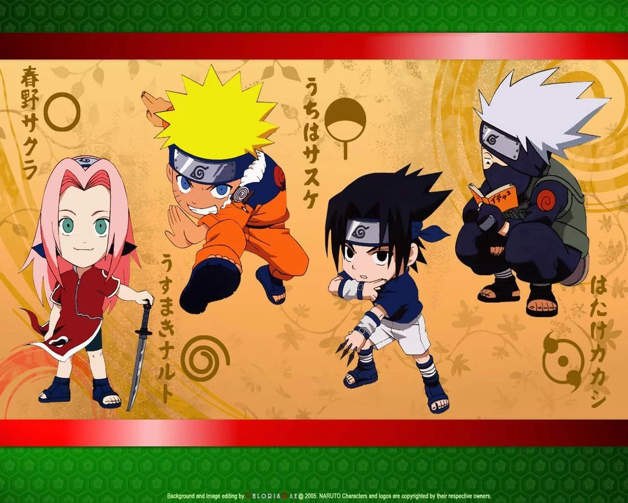 Free Download Naruto And Sasuke Chibi Wallpaper Page 5037 (1280 x 1024)