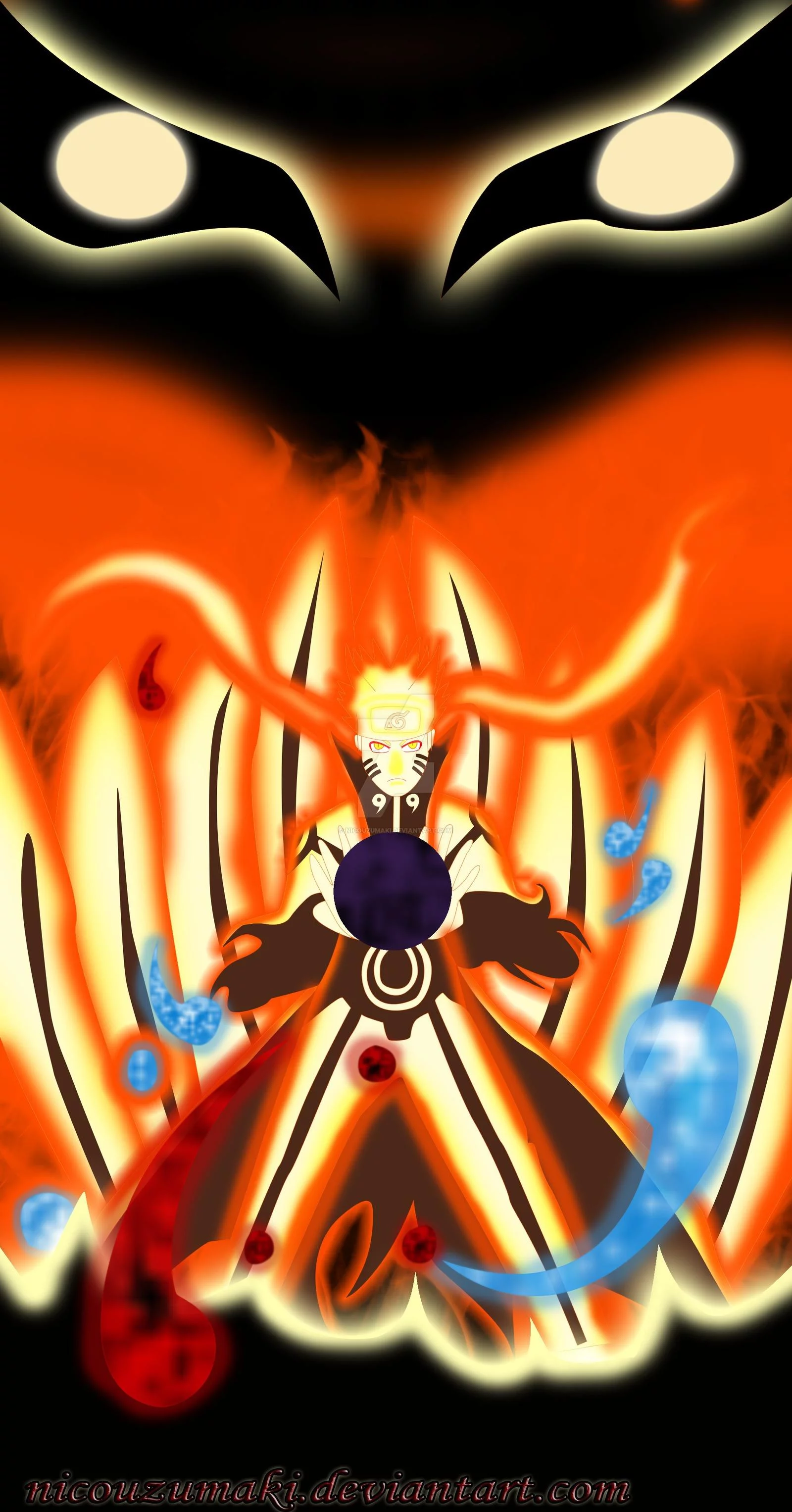 Free Download Naruto Bijuu Mode Wallpaper Deviantart Page 503971 (1600 x 3054)