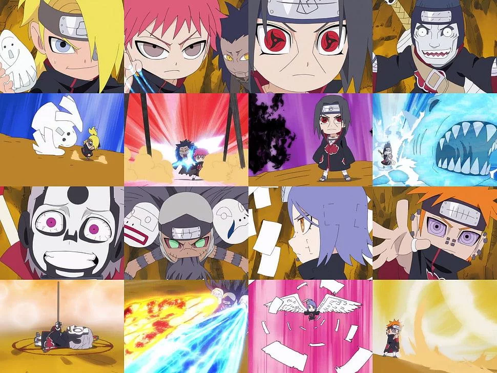 Free Download Naruto Shippuden Chibi Characters Wallpaper Page 5049 (970 x 728)