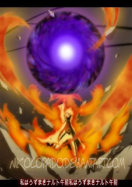 Free Download Naruto Bijuu Mode Rasengan Wallpaper Page 505070 (425 x 600)
