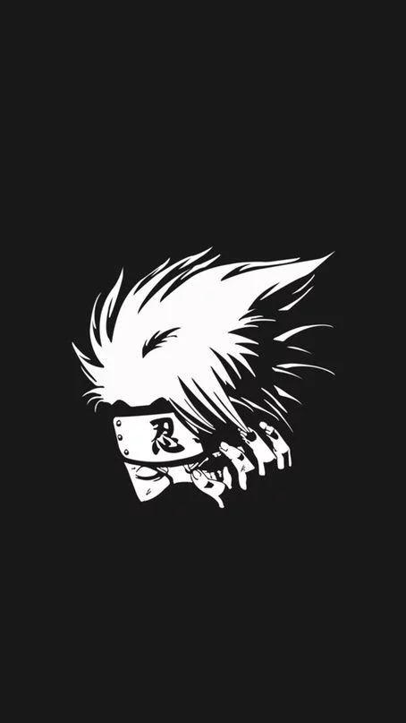 Free Download Naruto Black And White Iphone Wallpaper Page 506824 (454 x 807)