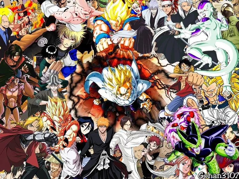 Free Download Naruto One Piece Bleach Wallpaper Page 508769 (800 x 600)